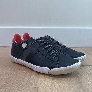 Plae Men's Black and Red Sneakers